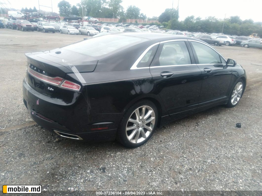 2016 Lincoln MKZ — photo 4