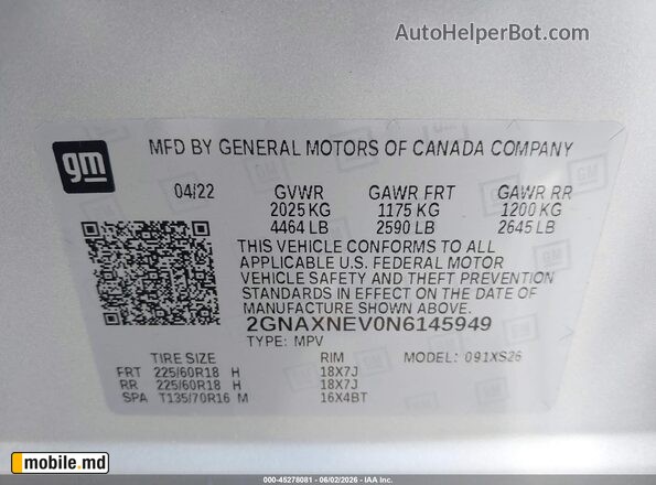 2022 Chevrolet Equinox — photo 9