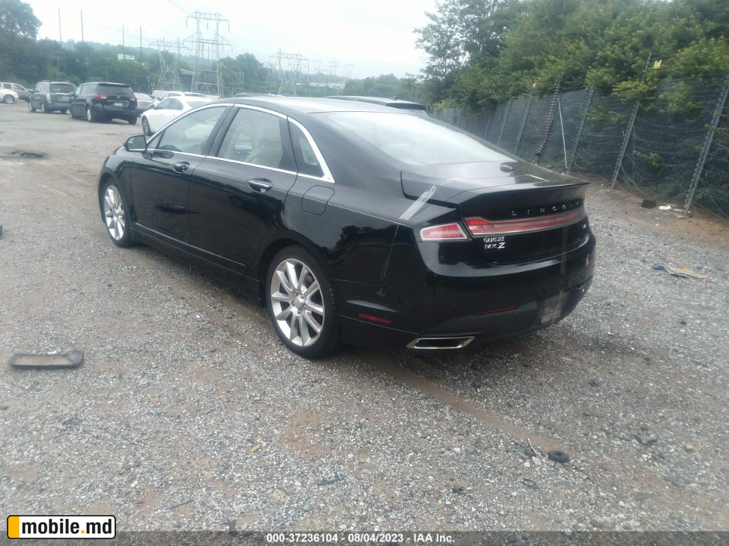 2016 Lincoln MKZ — photo 3