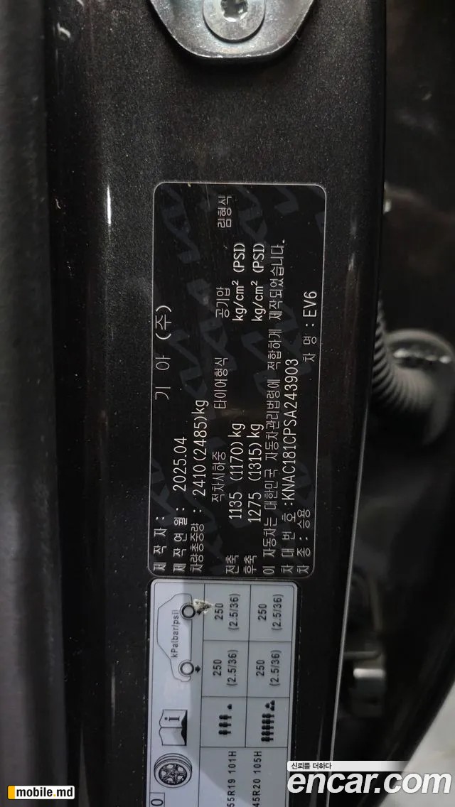 2025 Kia EV6 — photo 19