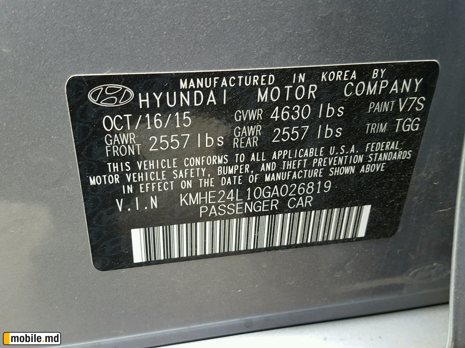 2016 Hyundai Sonata — photo 10