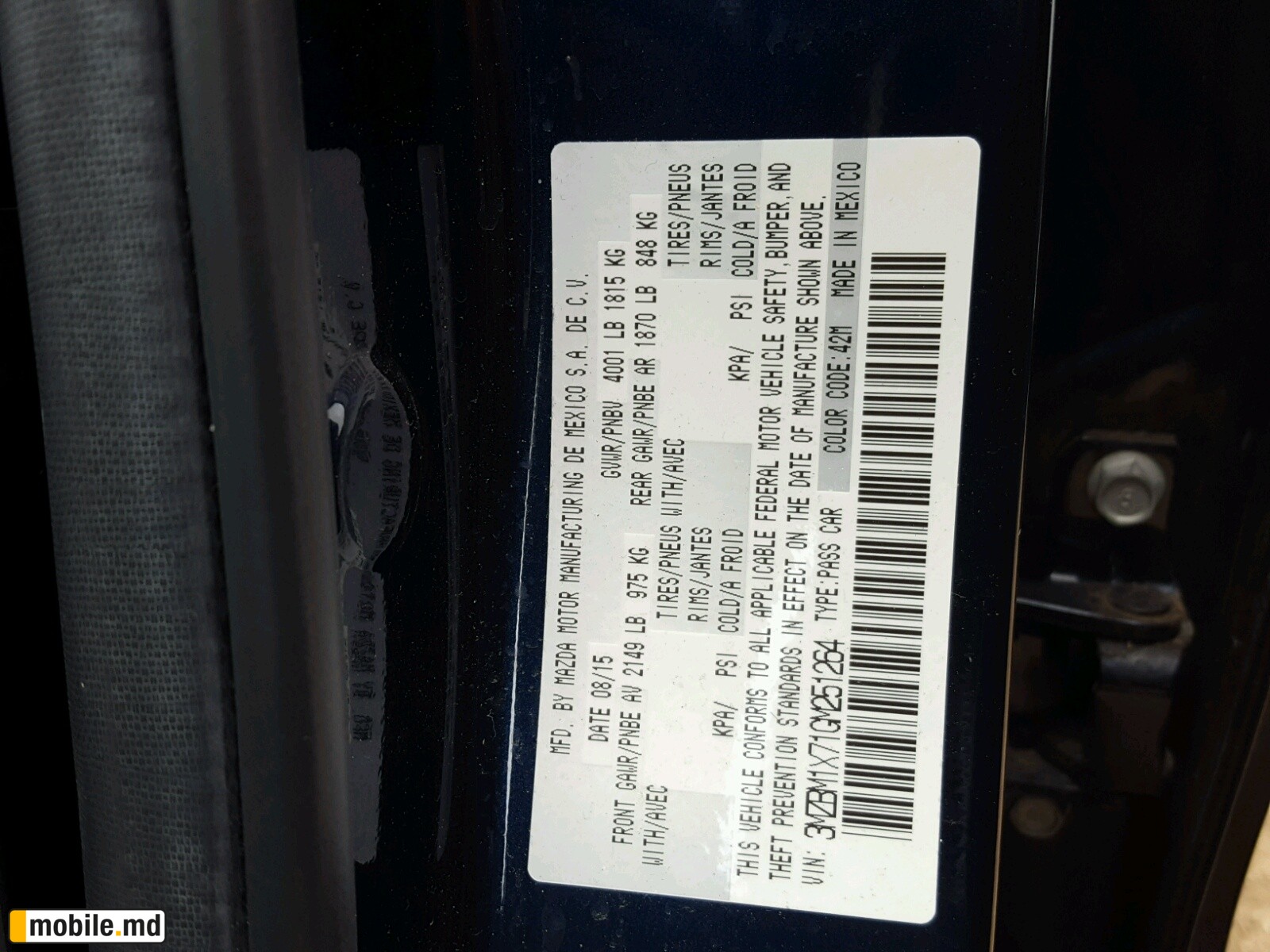 2016 Mazda 3 — photo 10