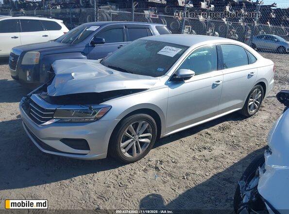 2020 Volkswagen Passat — photo 2