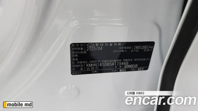 2025 Hyundai Grandeur/Azera — photo 30